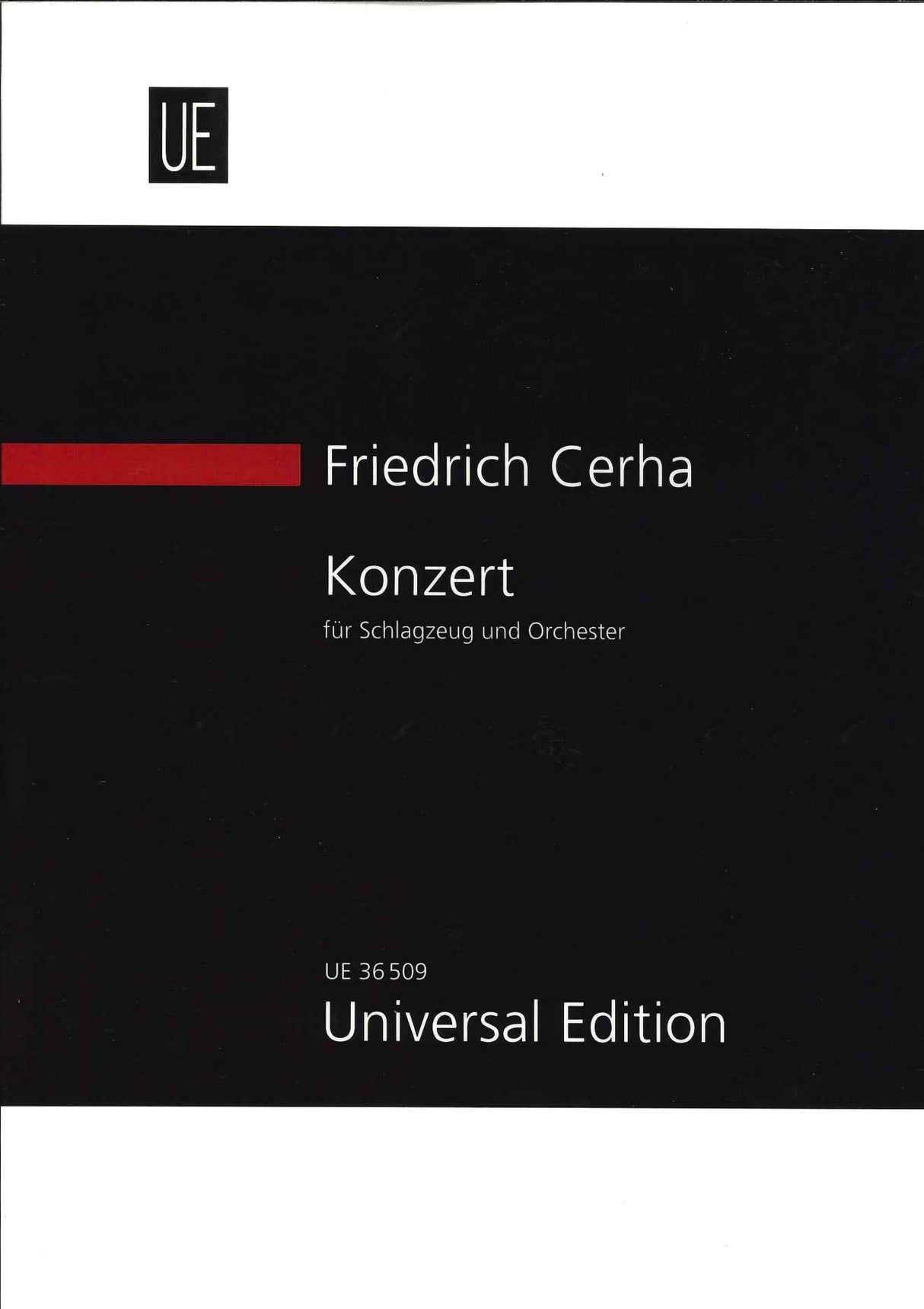 Cerha, Concerto for Percussion & Orch (Universal)