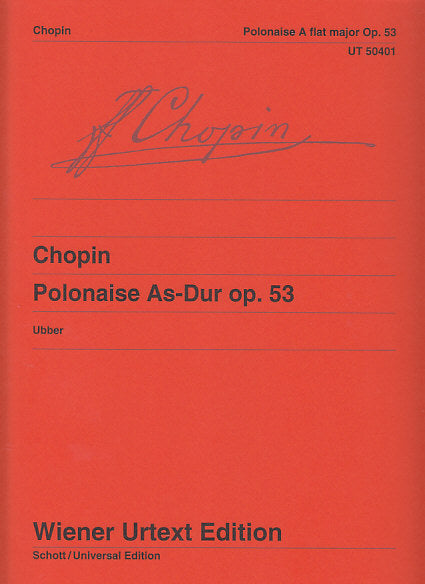 Chopin, Polonaise op. 53 in Ab (Wiener Urtext Edition)