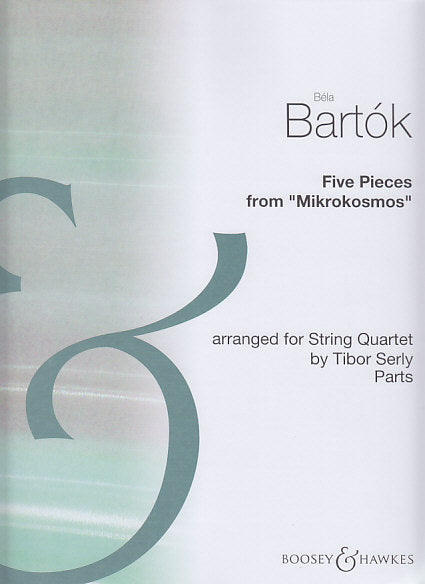 Bartok, Mikrokosmos, 5 Pieces (Parts) (Boosey)