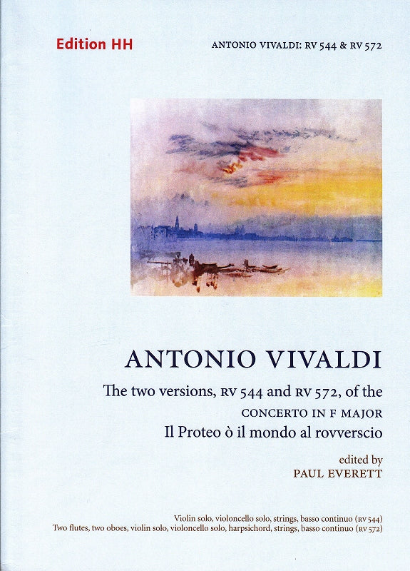 Vivaldi, Concerto RV 544, 572 (Edition HH)
