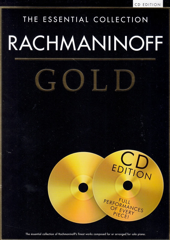 Rachmaninoff Gold: Essential Coll +2CDs (Chester)