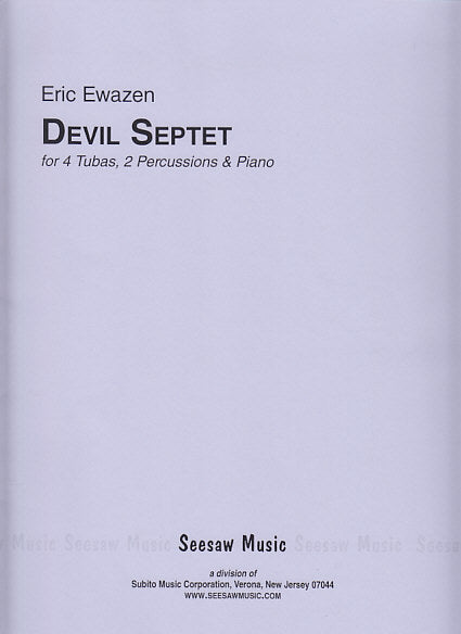 Ewazen, Devil Septet (4Tba,2Perc,Pf) (Seesaw Music)