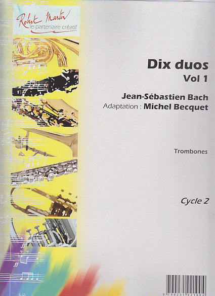 Bach, 10 Duos Vol. 1 (Robert Martin)