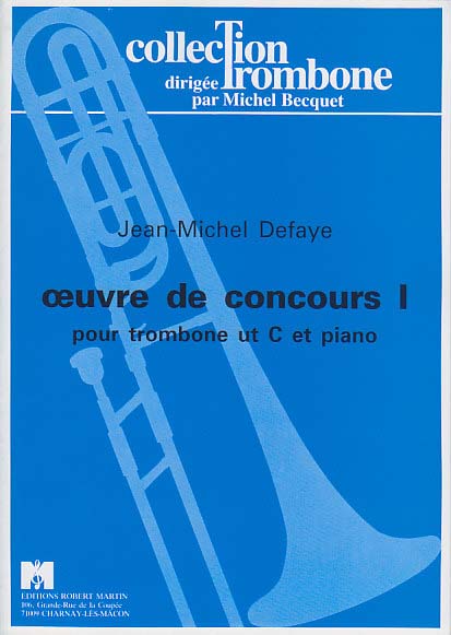 Defaye, Oeuvre de concours 1 (Robert Martin)