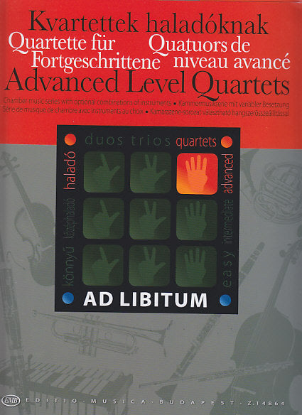 Advanced Level Quartets (Editio Musica Budapest)