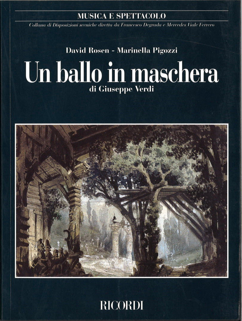 Rosen, Un ballo in maschera di Verdi (Ricordi)