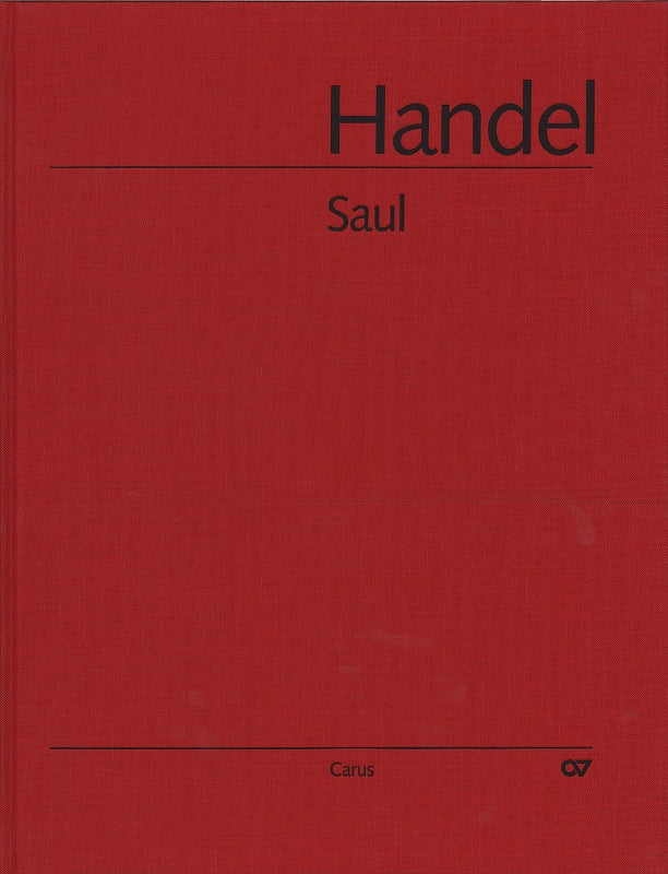 Handel, Saul HWV 53 Full Score (Carus)