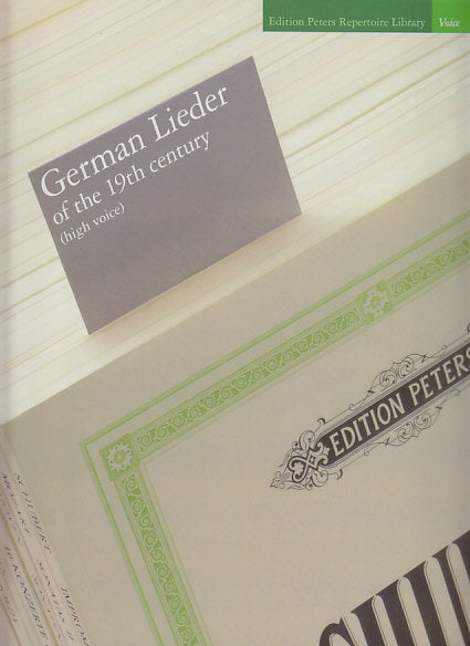German Lieder of the 19th Century (H) (Peters)
