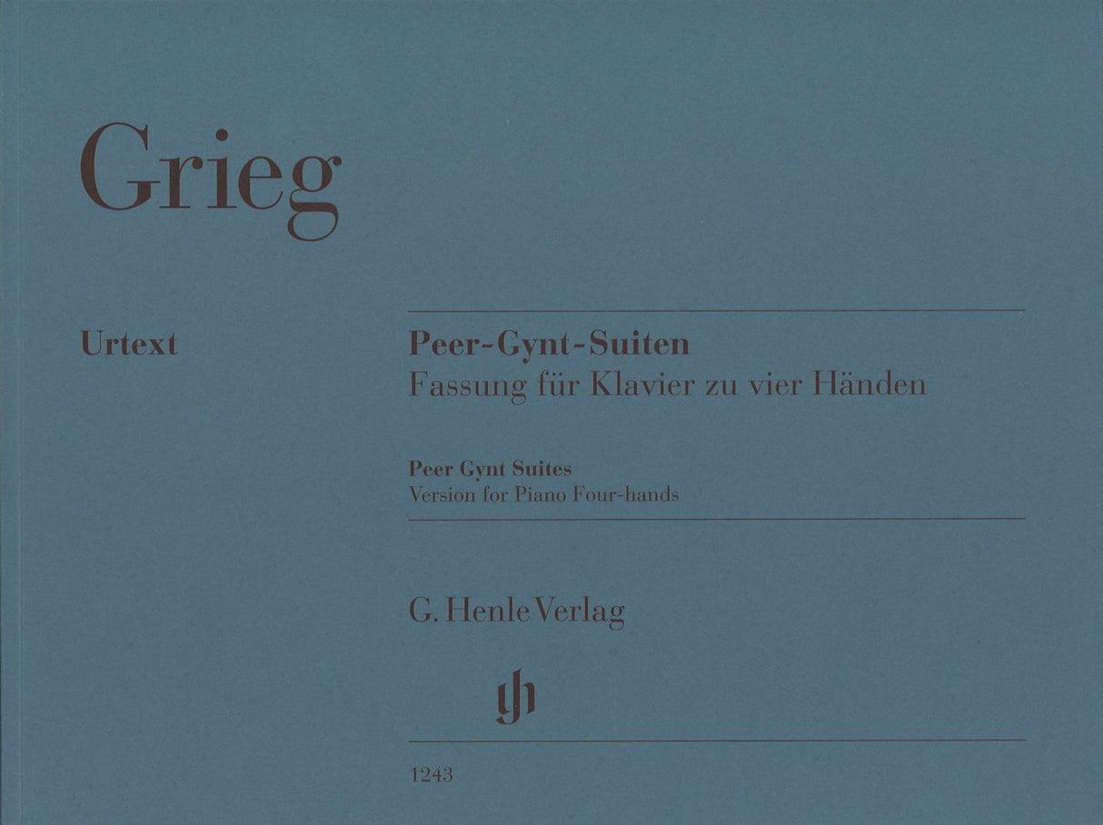 Grieg, Peer Gynt Suites No. 1, 2 (1P4H) (Henle)