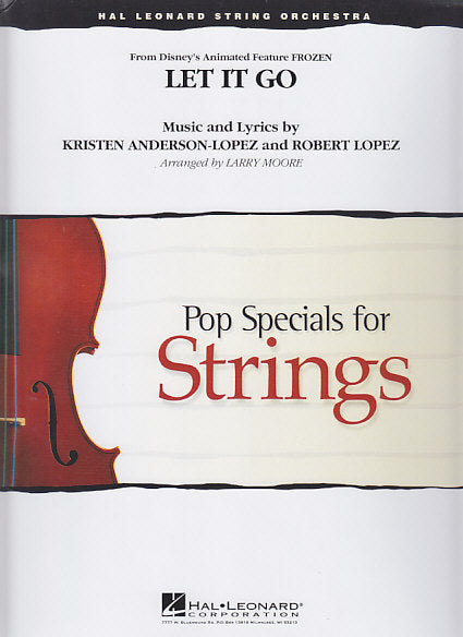 Frozen, Let it Go (Hal Leonard)