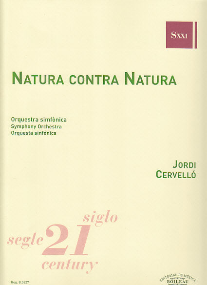 Cervello, Natura contra Natura (Boileau)