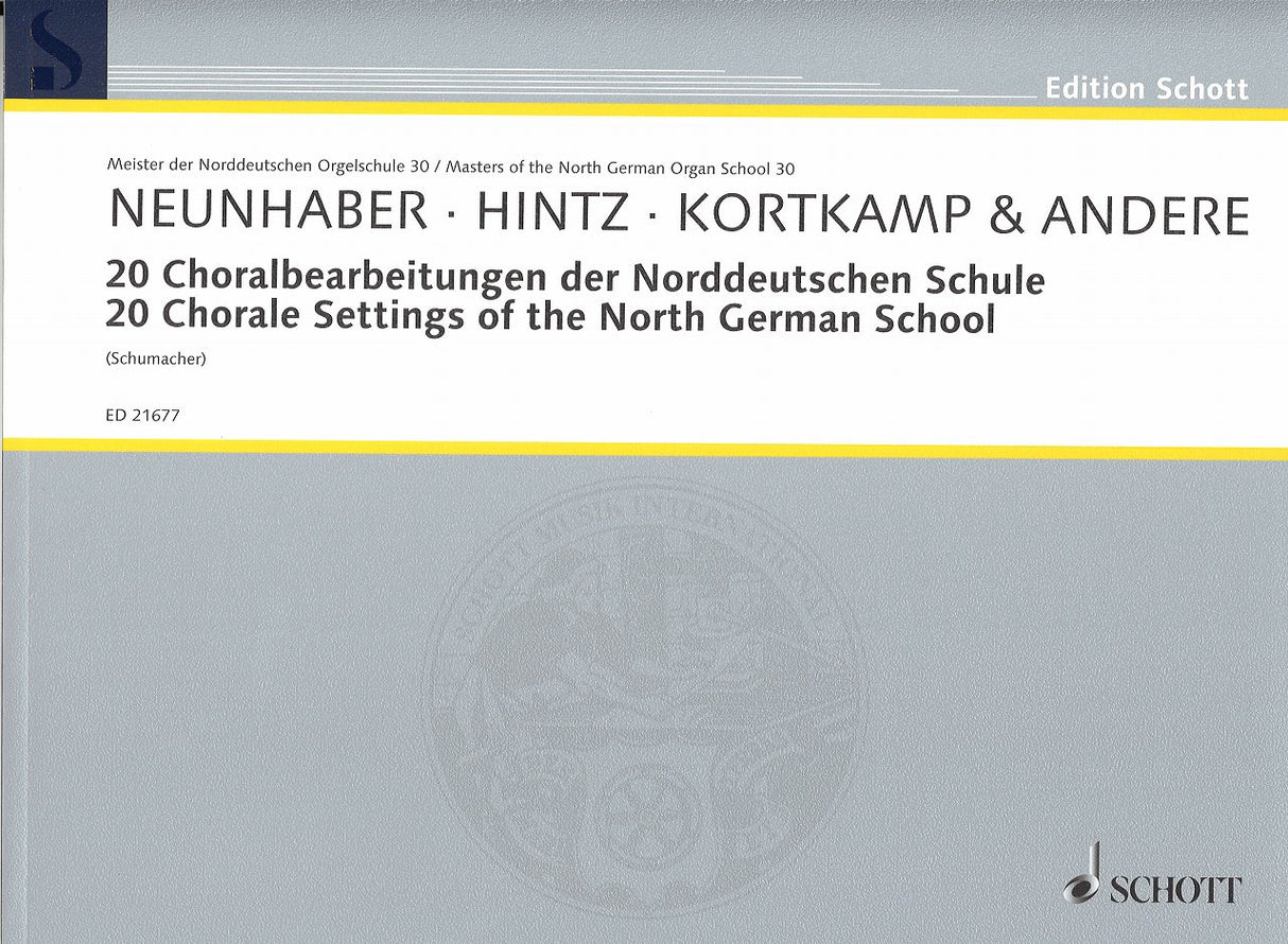 20 Choralbearbeitungen der Norddeitschen (Schott)