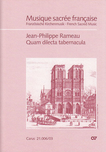 Rameau, Quam dilecta tabermacula (Carus)
