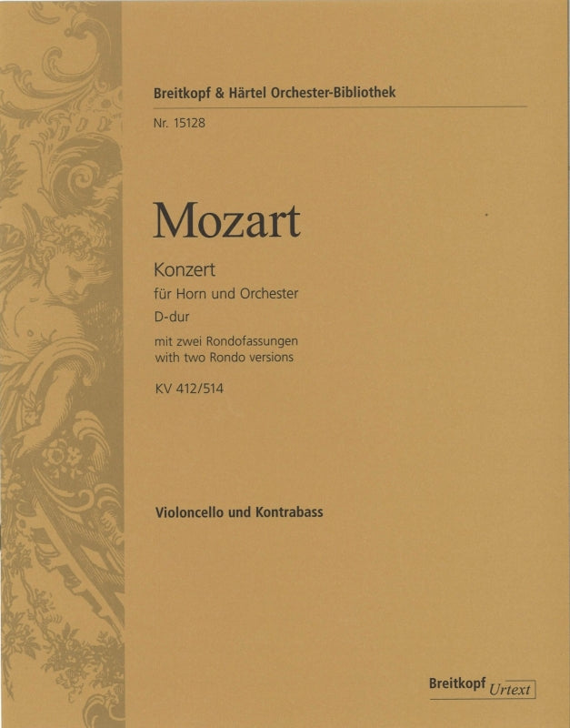Mozart, Concerto KV 412/514 in D (Henle/Breitkopf)