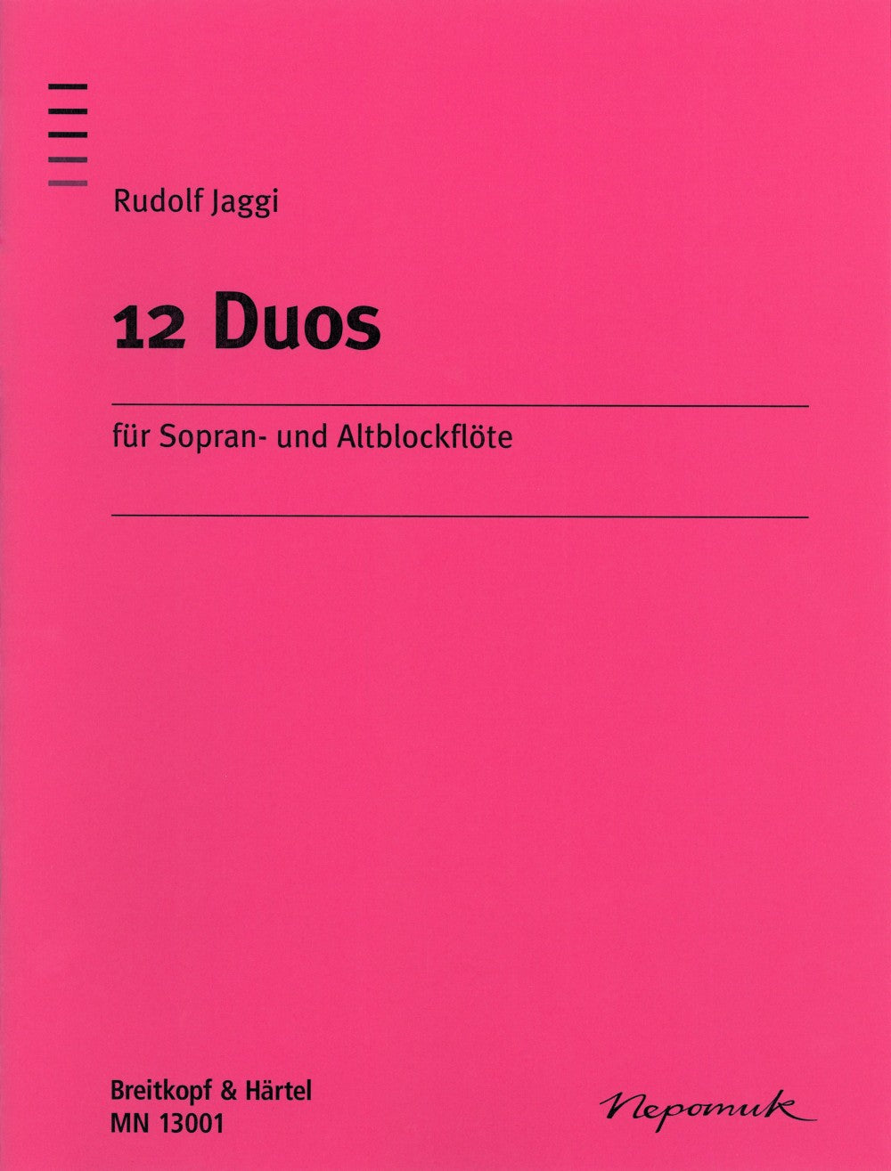 Jaggi, 12 Duos (SA Rec) (Nepomuk)