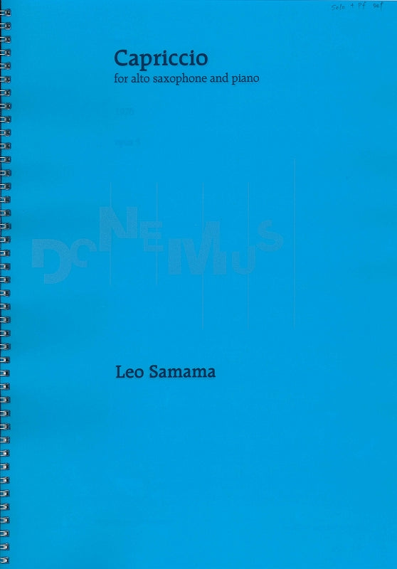 Samama, Capriccio op. 5 (Donemus)