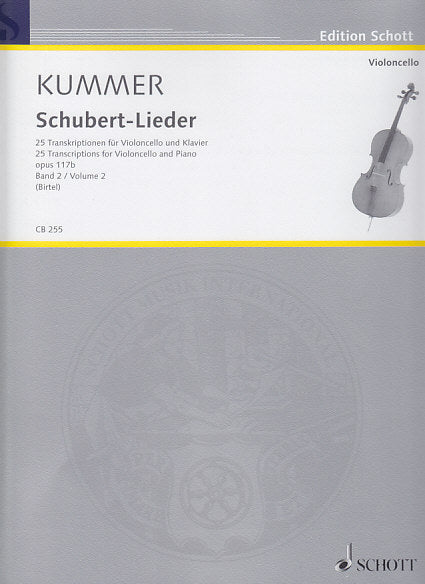 Schubert/Kummer, Schubert-Lieder 2 (Schott)