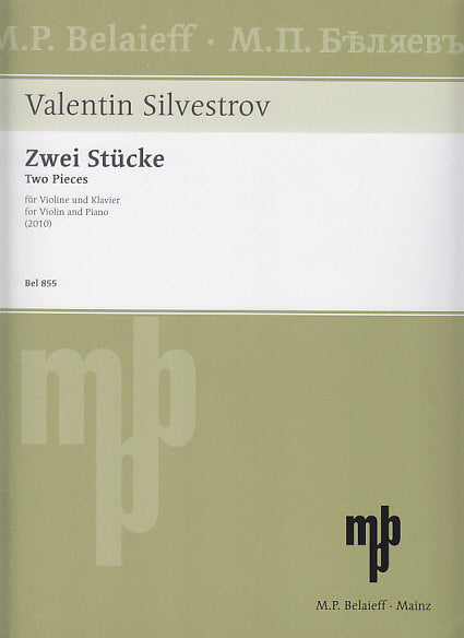Silvestrov, 2 Stucke (2010) (Belaieff)