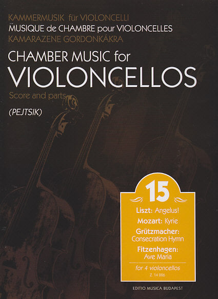 Chamber Music for Violoncellos 15 (4Vc) (Editio Musica Budapest)