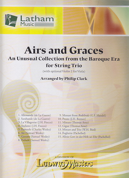 Airs and Graces (Latham Music/LudwigMasters)