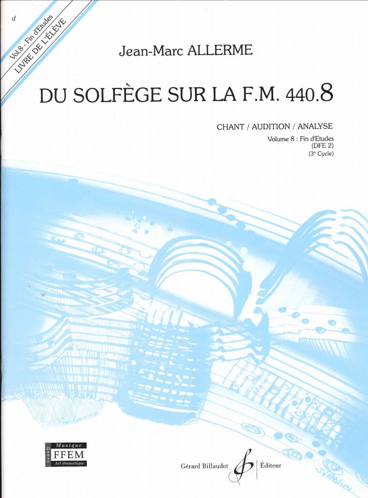 Du solfege sur la F.M.440.8 CAA Eleve (Billaudot)
