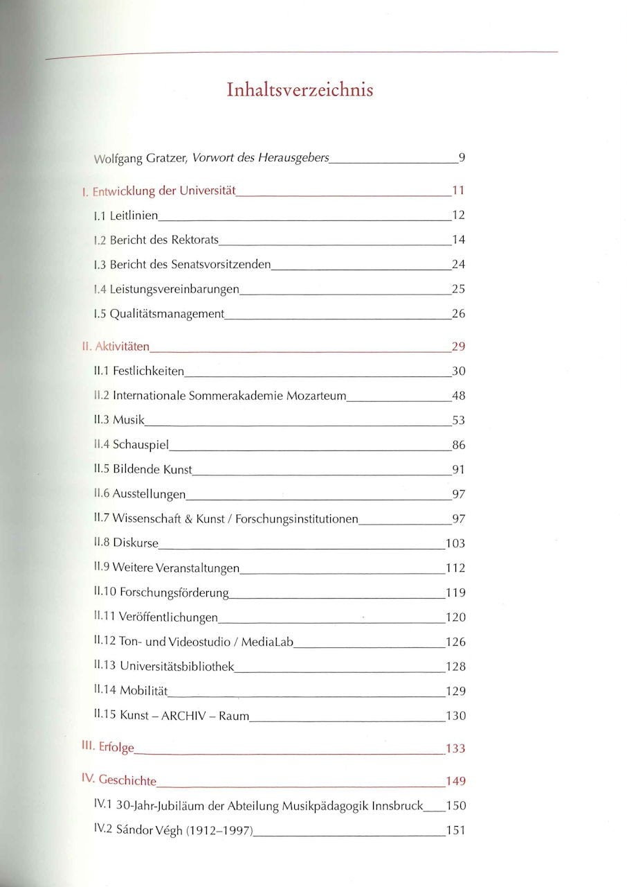 Gratzer, Almanach der Universitat Mozart (Hollitzer Wissenschaftsverlag)