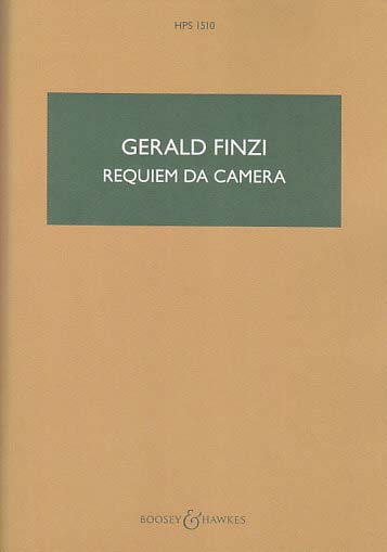 Finzi, Requiem da camera (Boosey)
