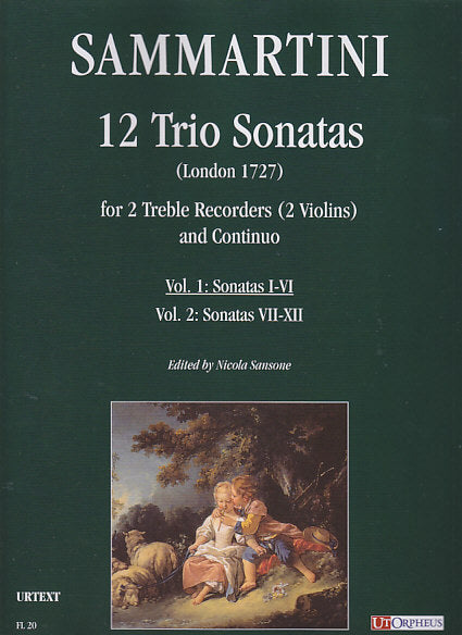 Sammartini, 12 Trio Sonatas, 1: I-VI (Ut Orpheus)