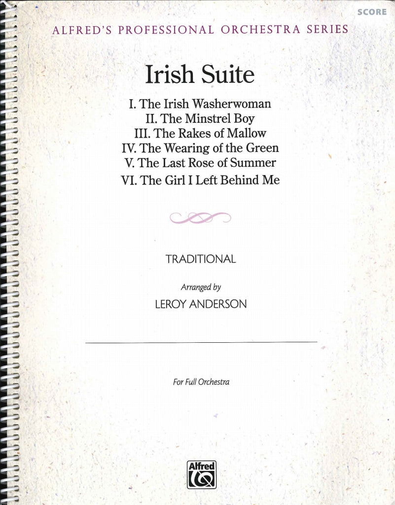 Anderson, Irish Suite (Full Score) (Alfred)