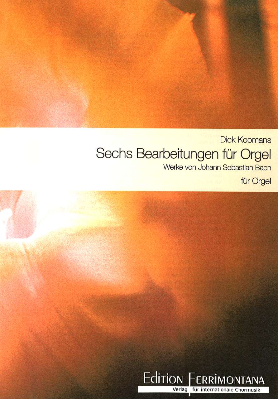 Bach, 6 Transcriptions for organ (Annie Bank/Harmonia)
