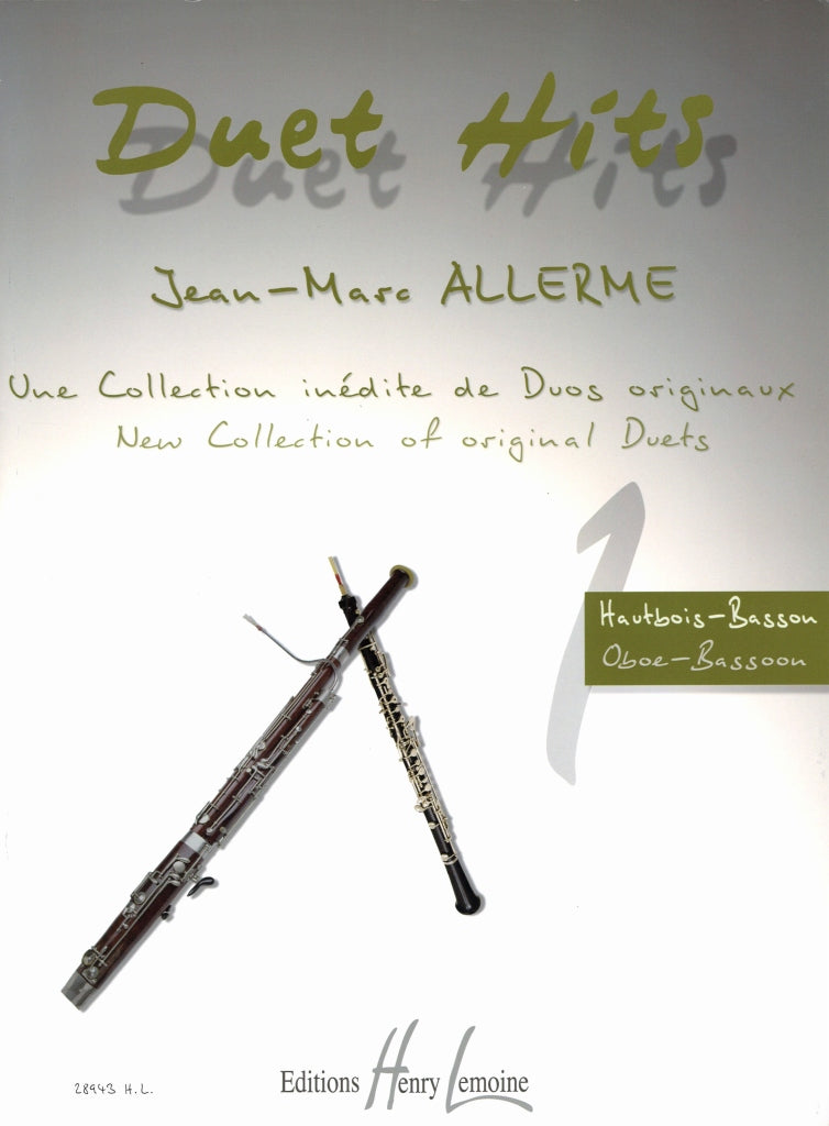 Allerme, Duet Hits (Ob,Bn,Pf) (Lemoine)