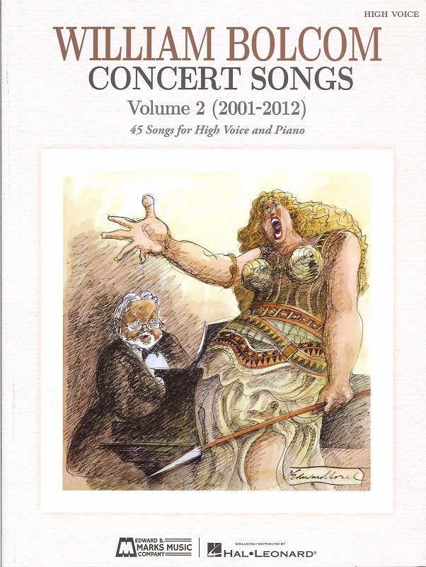 Bolcom, Concert Songs 2 (H: 45 Songs) (Marks)