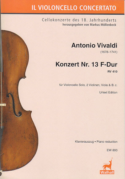 Vivaldi, Concerto in F RV 410 (Walhall)