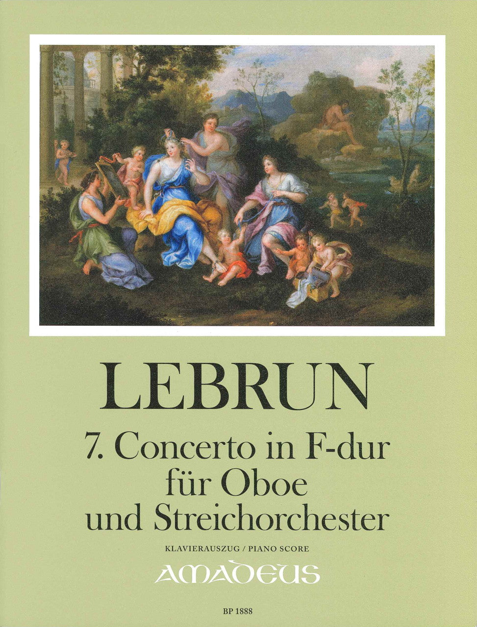 Lebrun, Concerto No. 7 in F (Amadeus Verlag)