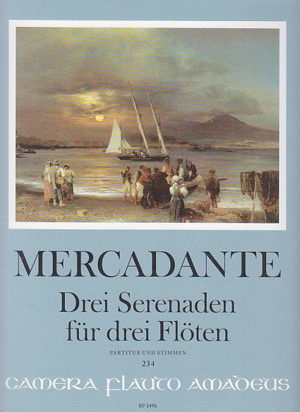 Mercadante, 3 Serenaden fur 3 Floten (Amadeus Verlag)