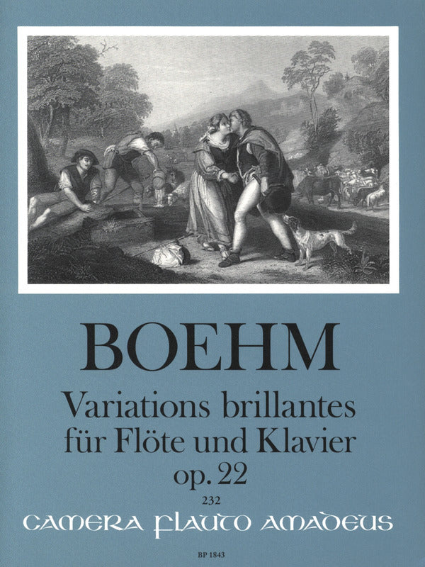 Boehm, Variations op. 22 Du, du liegst (Amadeus Verlag)