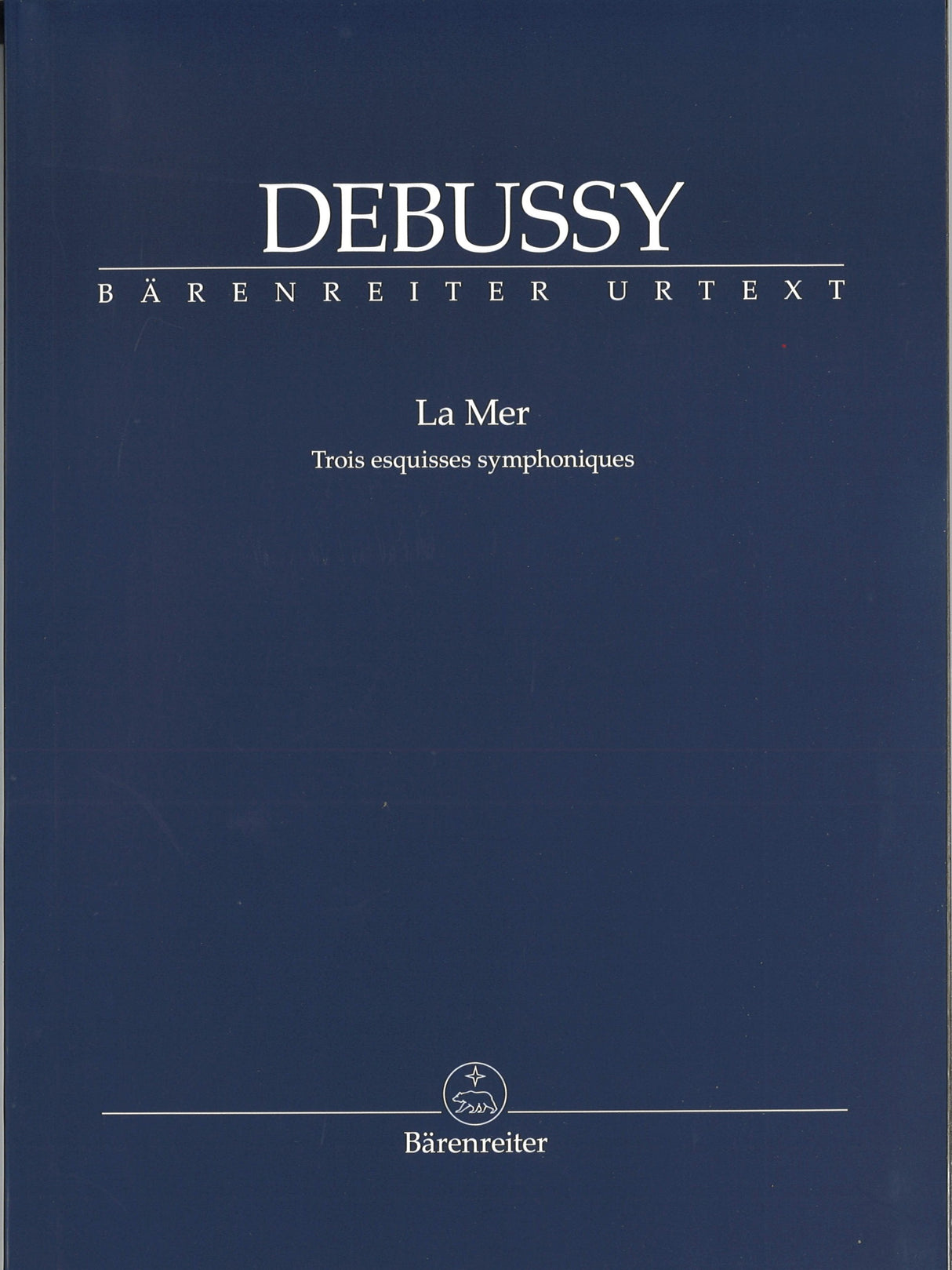 Debussy, La mer Study Score (Barenreiter)
