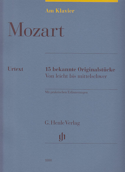 Mozart, 15 bekannte Originalstucke (Henle)