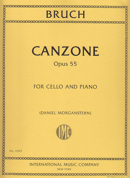 Bruch, Canzone op. 55 (Morganstern) (IMC)