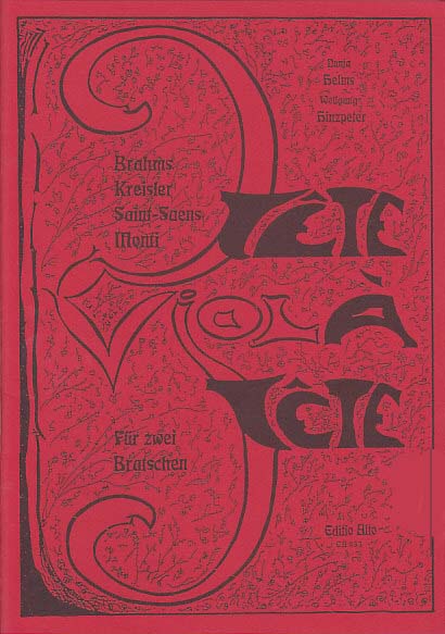 Tete a tete: Salonmusik fur 2 Violen (Editio Alto)