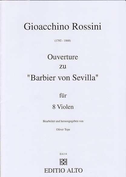 Rossini, Barbier von Sevilla Ov. (8Va) (Editio Alto)
