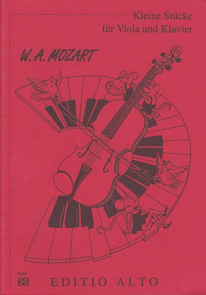Mozart, Kleine Stucke (Va,Pf) (Editio Alto)