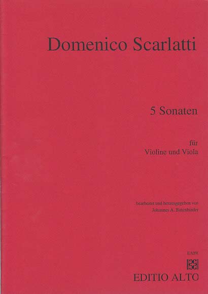 Scarlatti, 5 Sonatas (Editio Alto)