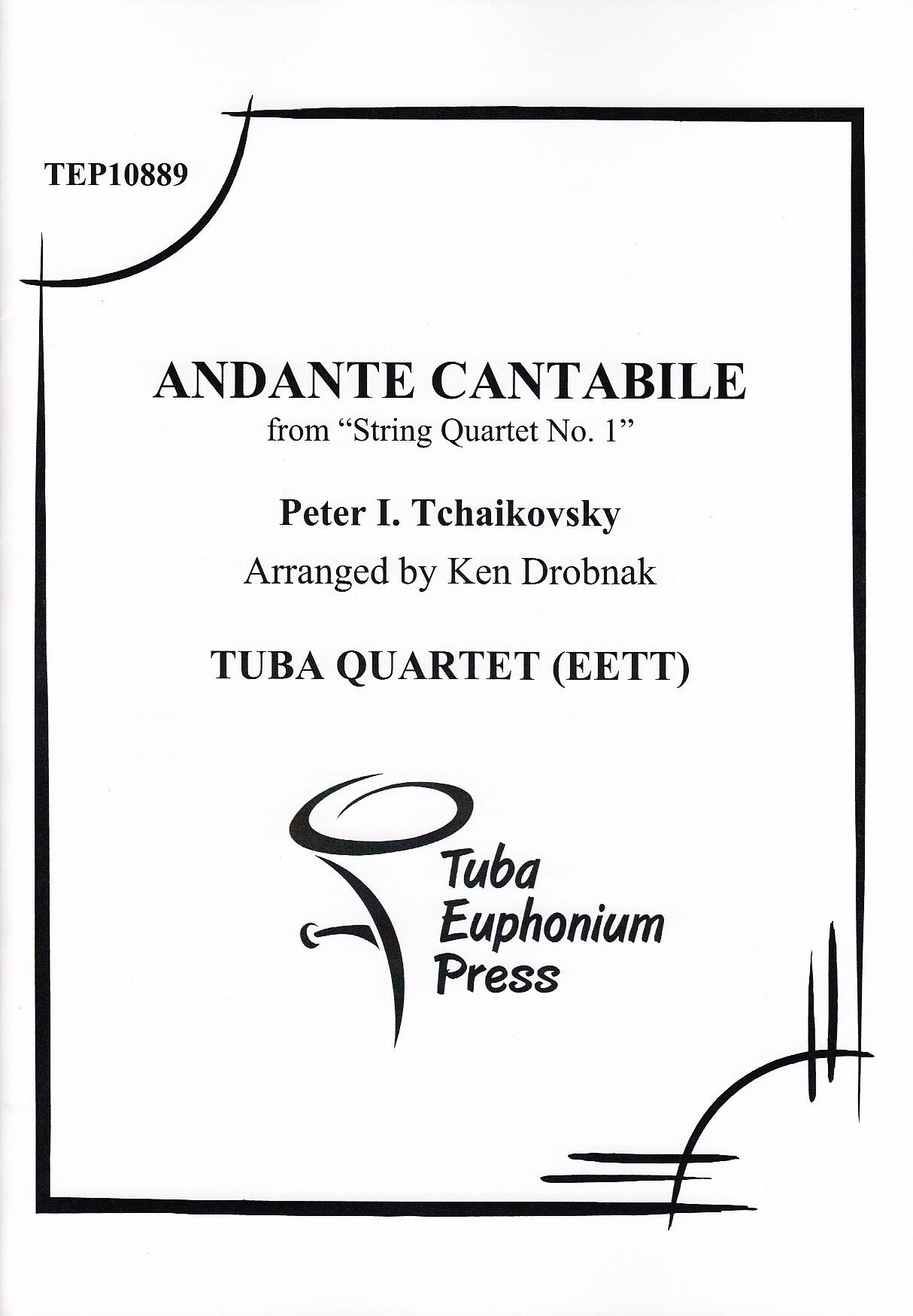 Tchaikovsky, Andante Cantabile (Tuba-Euphonium Press)