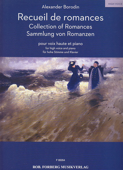 Borodin, Collection of Romances (High) (Forberg)