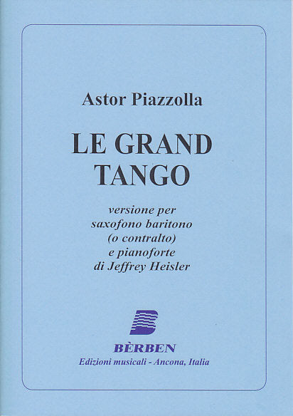 Piazzolla, Grand Tango (Br/ASax,Pf) (Berben)