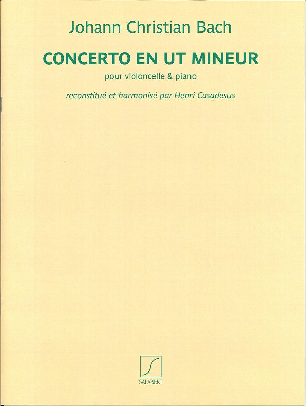Bach,J.C., Concerto en ut (H. Casadesus) (Salabert)