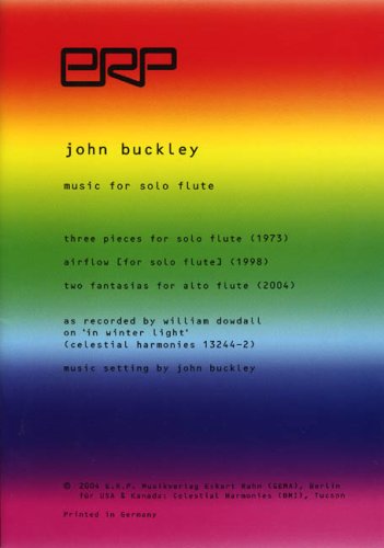 Buckley, Music for Solo Flute (E.R.P. Musikverlag)