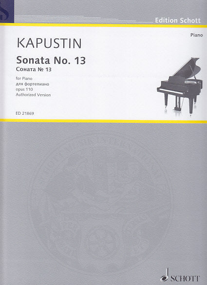 Kapustin, Sonata No.13, op. 110 (Schott)