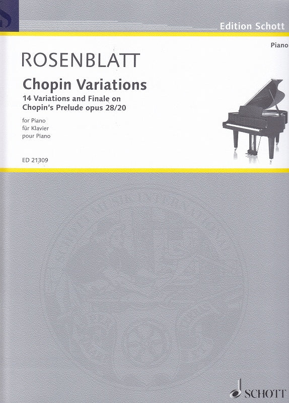 Rosenblatt, Chopin Variations (Schott)